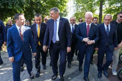 Adalet Bakanı Gürlek, Büyükçekmece Cumhuriyet Başsavcısı Karakaya ile bir araya geldi