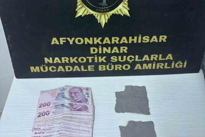 Afyonkarahisar’da torbacı operasyonu: 1 kişi tutuklandı