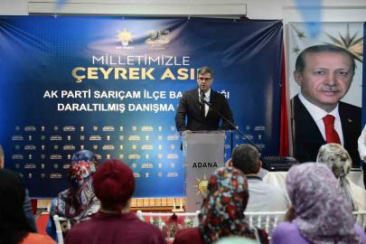 AK Parti Adana İl Başkanı Özkan: ""Türkiye Yüzyılına güçlü teşkilatımızla yürüyoruz"