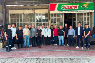 AK Parti heyeti sanayi esnafıyla bir araya geldi