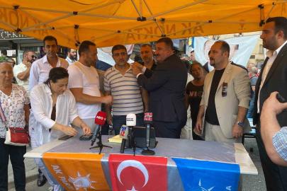 AK Parti Konak’ta 25. kuruluş yılında 500 yeni üye