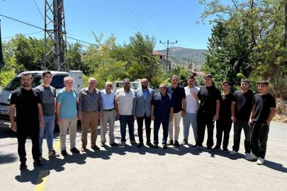 AK Parti Merkez İlçe Teşkilatı Yeniköy’de vatandaşlarla buluştu