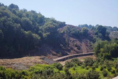 Akçakoca-Melenağzı çevre yolu projesinde çalışmalar sürüyor