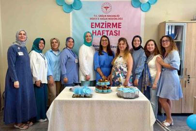Akçakoca’da anne sütüne dikkat çekildi
