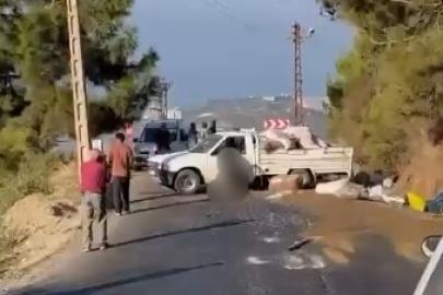 Alanya’da lastiği patlayan kamyonet kaza yaptı: Sürücü hayatını kaybetti