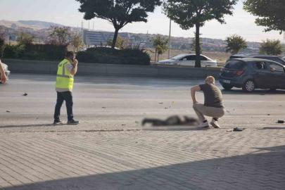 Ankara’da otomobil motosikletle çarpıştı: 2 yaralı