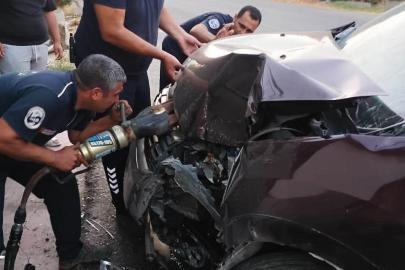 Antakya’da trafik kazası: 2 yaralı