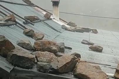 Anzer Yaylası’nda dolu sürprizi