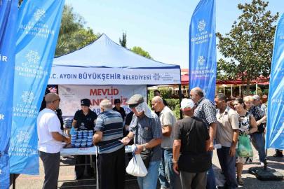 Aydın Büyükşehir Belediyesi’nden Mevlid Kandili hayrı
