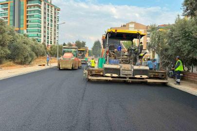Aydın Büyükşehir’in yol çalışmaları sürüyor