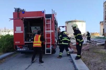 Azerbaycan’da petrol tankında çıkan yangına hızlı müdahale