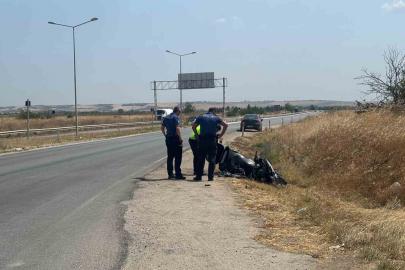 Babaeski’de trafik kazası: 1 yaralı