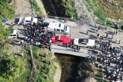 Bafra’da sulama kanalına düşen otomobilde kaybolan gençten acı haber