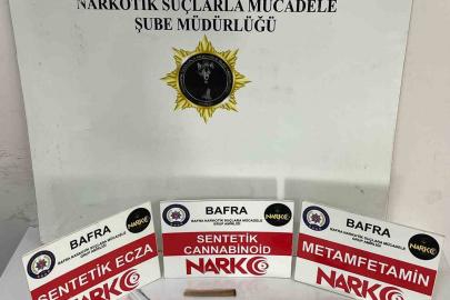 Bafra’da uyuşturucu operasyonu: 2 tutuklama