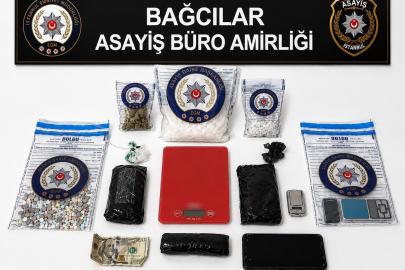 Bağcılar’da uyuşturucu operasyonu: 4 gözaltı