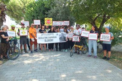 Balıkesir’de kaza kurbanı Serkan Kadıoğlu için eylem düzenlendi