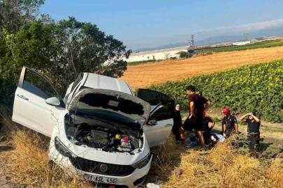 Bandırma Belediye Başkanı Dursun Mirza’nın makam aracı kazaya karıştı