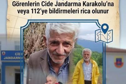 Bartın’da ekipler kayıp şahıs için alarma geçti
