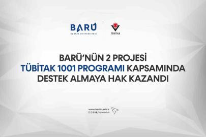 BARÜ’nün 2 projesine destek