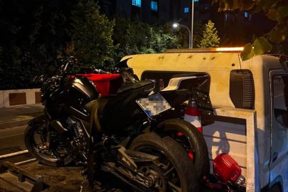 Başakşehir’de trafikte tehlikeli hareketler yapan motosikletliye 310 bin lira ceza