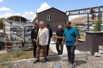 Başkan Arslan Galericiler Sitesi’nde açık oto pazarının açılacağı müjdesini verdi