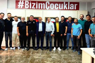 Başkan Çamlı’dan emniyet personeline ziyaret