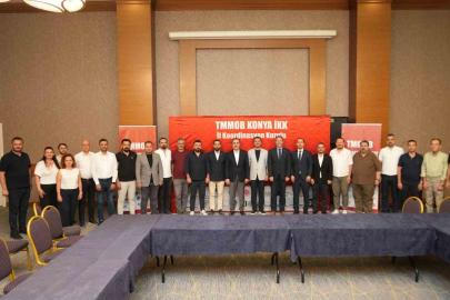 Başkan Öztürk, TMMOB Konya İKK istişare toplantısı’na konuk oldu