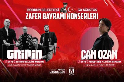 Bayram coşkusu Gripin ve Can Ozan’la yaşanacak