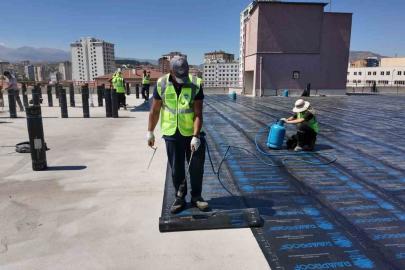 Bedesten katlı otopark çatısı yenileniyor