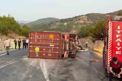 Bilecik’te 2 tır çarpıştı, 1 kişi yaralandı