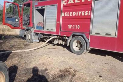 Bilecik’te çalılık yangını ormanlık alana sıçramadan söndürüldü