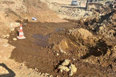 Bilecik’te kepçe NATO boru hattını patlattı