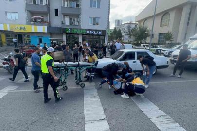 Bilecik’te motosikletin çarptığı yaya yaralandı