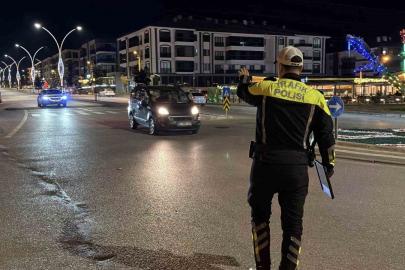 Bolu’da 1 haftada bin 771 sürücüye ceza yağdı