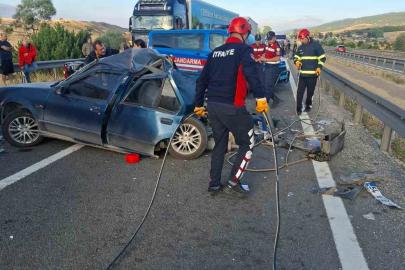 Bolu’da feci kaza: 2 ölü, 2 yaralı