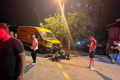 Bolu’da motosiklet ile panelvan çarpıştı: 1 yaralı