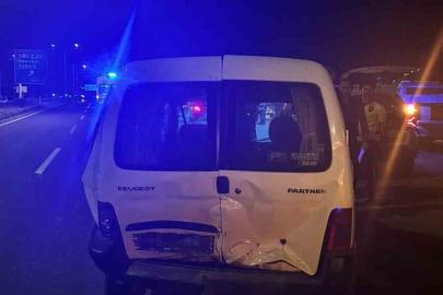 Bolu’da otomobil ile hafif ticari araç çarpıştı: 2 yaralı