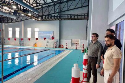 Bozdoğan Kaymakamı Sözen, spor tesisleri ve orman işletmelerini inceledi