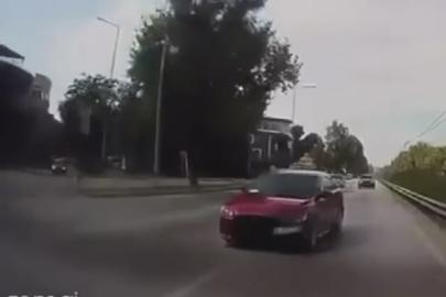 Bursa’da makas dehşeti kamerada… Kazaya neden olan sürücüye 90 bin lira ceza