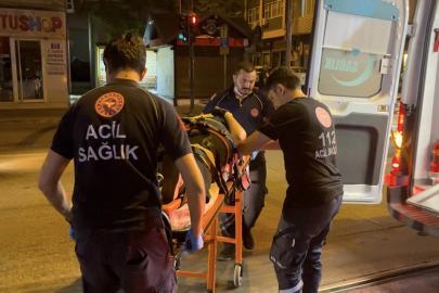 Bursa’da motosiklet devrildi: Kadın sürücü yaralandı