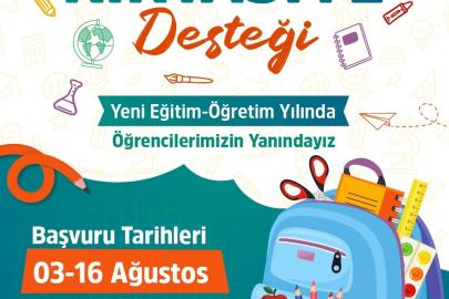 Büyükşehir’den öğrencilere kırtasiye desteği