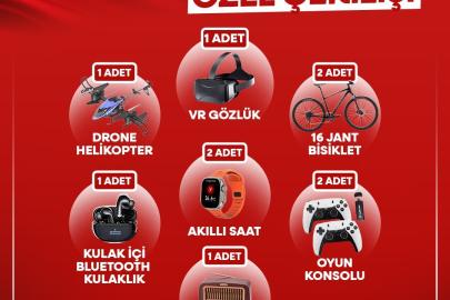Canik Belediyesi’nden Zafer Bayramı özel çekilişi