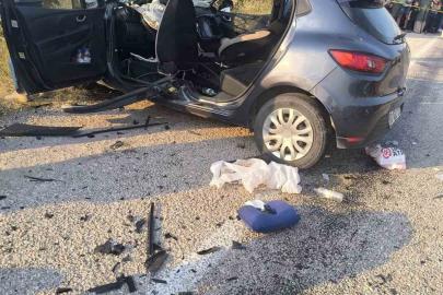 Çankırı’da iki otomobil çarpıştı: 1 ölü, 6 yaralı
