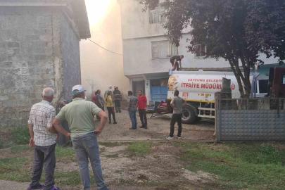 Çaycuma’da odunluk yangınına ilk müdahaleyi jandarma ekipleri yaptı
