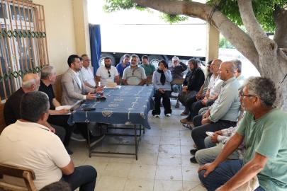 Civanyaylağı’nda tarım yolları ve sulama sorunları masaya yatırıldı