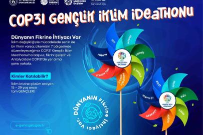 COP31 Gençlik İklim İdeathonu başvuruları başladı