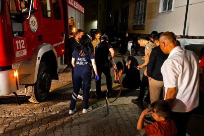 Çorum’da ayağı mazgala sıkışan çocuğu itfaiye kurtardı