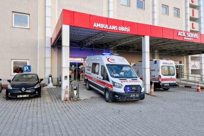 Çorum’da elini yem karma makinesine kaptıran çiftçi yaralandı