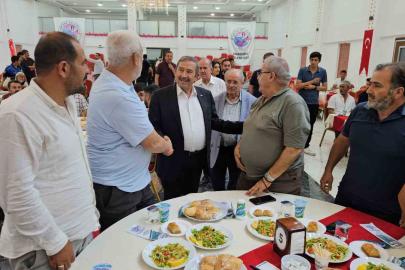 Darende’de Zengibar Festivali öncesi iş insanlarıyla buluşma