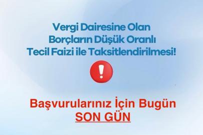 Defterdar Recep Serdar’dan mükelleflere son gün uyarısı